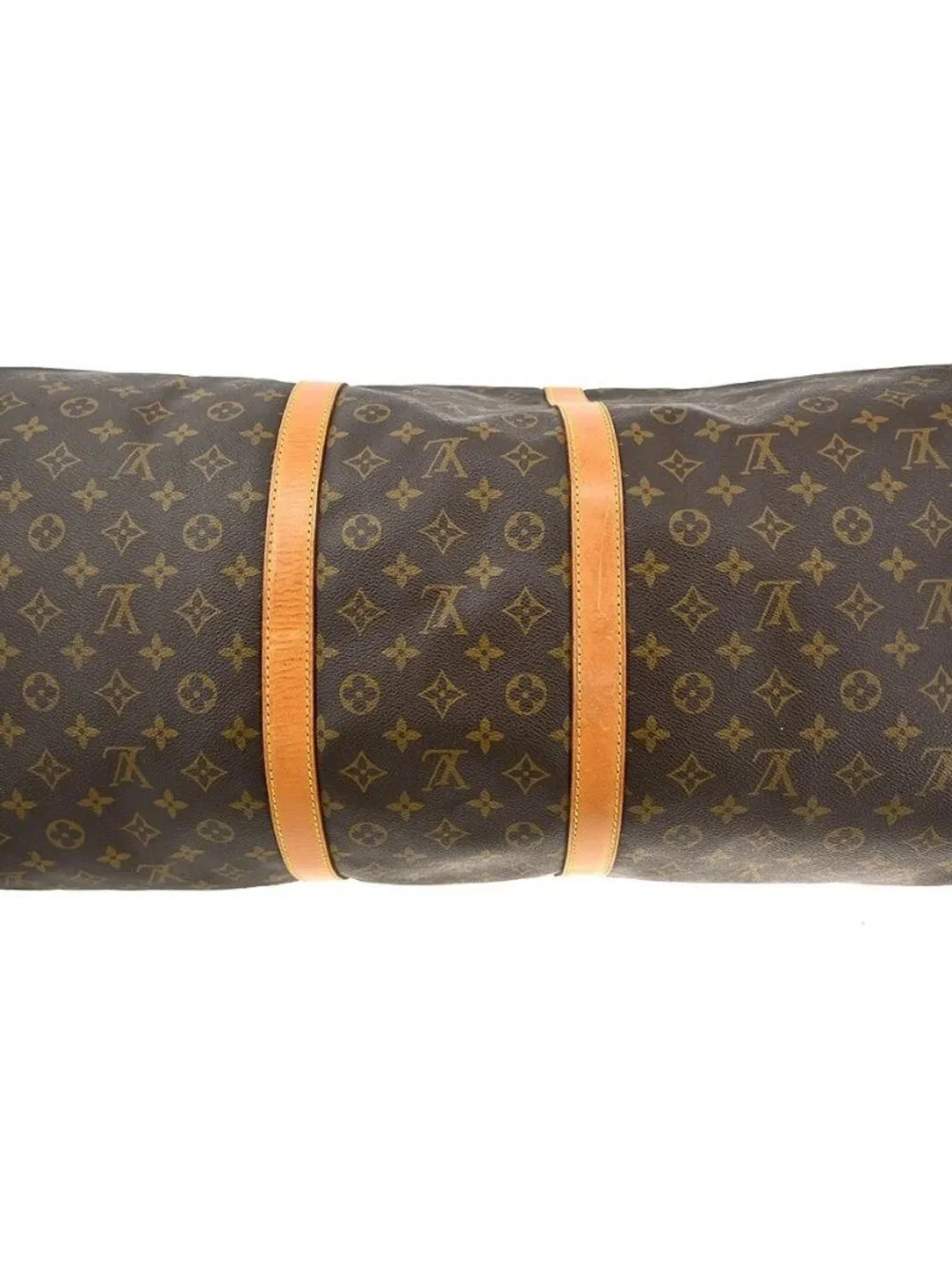 Best02 LOUIS VUITTON MONOGRAM KEEPALL BANDOULIERE 60 BAG